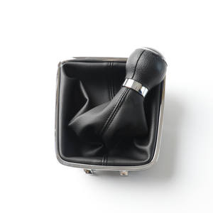 Poignée de levier de vitesse en cuir pour Volkswagen Tiguan, transmission manuelle - Product Image 5