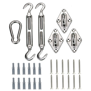 Marine lớp thép không gỉ SS304 SS316 nhiệm vụ nặng nề bền ngoài trời gian lận phụ kiện bóng râm buồm phần cứng xiềng xích - Product Image 6