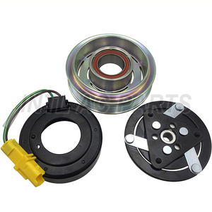 คลัตช์คอมเพรสเซอร์แอร์รถยนต์ SD7C16 สำหรับ CITROEN BERLINGO Box, FIAT ULYSSE, <span class=keywords><strong>LANCIA</strong></span> <span class=keywords><strong>PHEDRA</strong></span>, PEUGEOT 2008 1607424980 6453PN 9648138780 - Product Image 2