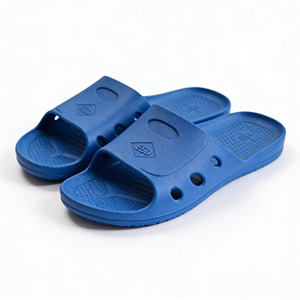 Scarpe di Sicurezza Antistatiche ESD SPU, Pantofole Conduttive Blu e Bianche per Laboratori e Camere Bianche, Qualità Premium - Product Image 4