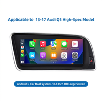 Autoradio Android double système avec écran tactile 8,8 pouces pour Audi Q5 2013-2017, CarPlay sans fil, Android Auto, navigation GPS