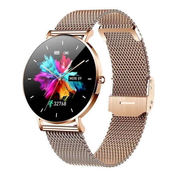 2026 New Ultra Thin T8 Smart Watch Women's 1.36-inch Full Touch HD Pixel Display Always Showing Caller Reminder Fashion Watch