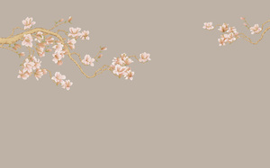 Carta <span class=keywords><strong>da</strong></span> Parati 3D Personalizzata con Stampa Floreale, Adesivi Murali con Piante, Carta <span class=keywords><strong>da</strong></span> Parati Murale Botanica con Alberi, Uccelli e Fiori - Product Image 5