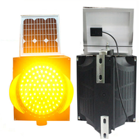 Avertissement Solaire Rouge Ambre Vert Deux Feux de Circulation Clignotants 300mm