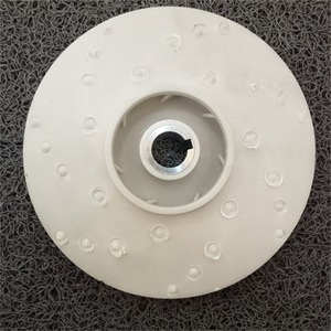 Turbine de pompe centrifuge Knoll 18274, type fermé, 4 pales courbées, en résine blanche, usage industriel - Product Image 2