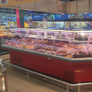 Vitrine Réfrigérée Commerciale pour Viande, Réfrigérateur de Présentation pour <span class=keywords><strong>Boucherie</strong></span>, Vitrine Réfrigérée pour Charcuterie - Product Image 6