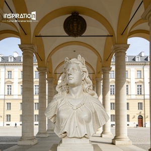 Statue de <span class=keywords><strong>mythologie</strong></span> grecque en <span class=keywords><strong>pierre</strong></span> reconstituée pour exposition muséale, buste européen en faux <span class=keywords><strong>pierre</strong></span>, statue d'extérieur en <span class=keywords><strong>pierre</strong></span> artificielle - Product Image 1