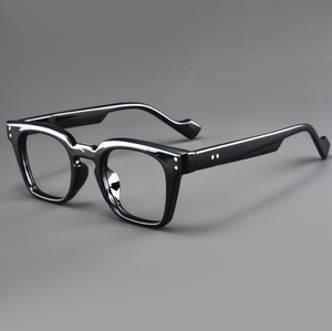 2025 nueva moda Retro Vintage cuadrado moderno hombres mujeres lectura <span class=keywords><strong>presbicia</strong></span> <span class=keywords><strong>gafas</strong></span> hechas en China - Product Image 6