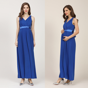 Robe longue d'été de <span class=keywords><strong>grande</strong></span> <span class=keywords><strong>taille</strong></span> pour la maternité, vêtements de <span class=keywords><strong>grossesse</strong></span>, tenue de soirée allaitement, S-XXXL - Product Image 5