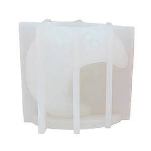 Árabe islámico Eid velas perfumadas en forma de Luna tarro de vela yeso cemento resina adornos artesanías molde de silicona - Product Image 5