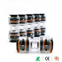 NFPU Microduct Push-Fit Fibre Optique Connecteur Droit HDPE Micro Conduit Coupleur Droit Accessoire