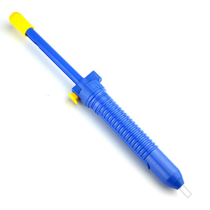 Hb-017 Desoldering Pump 330mm Manual Suction Tool For High Temperature Solder Removal With Straight Tip And <b>Abs</b> Material - Product Image 2