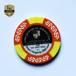 Gambling Products Texas Hold'em 14g Poker Chips Suppliers Crown Casino Chips