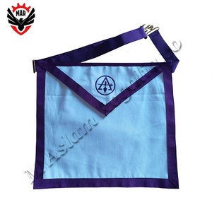 Royal et Select master Mason-tablier écossais avec franges - Product Image 4