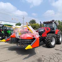 Machine à ensiler pour tracteur, faucheuse de fourrage avec silo de stockage, ensileuse de pâturage, prix de la faucheuse et ensileuse