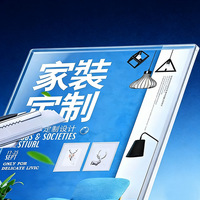Cadre d'affichage LED mural ultra-mince rétroéclairé pour affiches, impression personnalisée, pour menus de restaurants, bars, hôtels, et publicité en commerce de détail