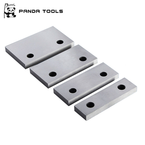 Cao cộng với cứng hàm tấm băng ghế dự bị kẹp phẳng hàm <span class=keywords><strong>Vise</strong></span> kẹp hổ kẹp hình chữ V hàm tùy chỉnh chống trượt 6 "8" - Product Image 3