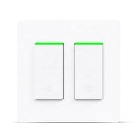 Interrupteur intelligent pour la maison ETL 15A, produits de contrôle vocal Alexa, interrupteurs muraux intelligents pour la maison, interrupteur intelligent américain