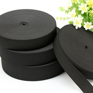 เทปผ้าทอแบบยืดหยุ่นขนาด2ซม. 4ซม. 6ซม. ยางถักนิตติ้งหนา1มม. - Product Image 5