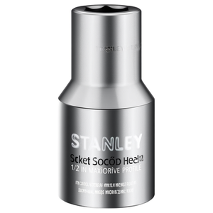 Cabeza hexagonal Stanley para llave de vaso de 1/2 pulgada con perfil MaxiDrive - Product Image 2