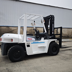 Used TCM FD70 7t <b>Forklift</b> Japan Original Diesel Engine Restaurant Use Excellent Condition - Product Image 6