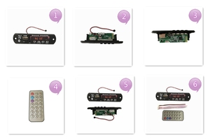 JK6836BT-MIC âm thanh kỹ thuật số máy nghe nhạc mô-đun <span class=keywords><strong>Bluetooth</strong></span> <span class=keywords><strong>USB</strong></span> MP3 recorer Board FM SD Thẻ MP3 máy nghe nhạc ghi mô-đun borad - Product Image 5