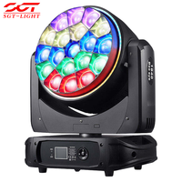 Luz de Cabeza Móvil 19x40W B-EYE Wash Beam con DMX, RDM, Pantalla Táctil, Control de Píxel Único y Sistema de Color CTO para Bodas, Fiestas y Eventos