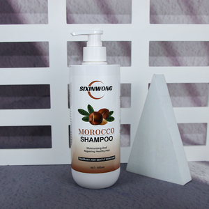 Shampoo à l'huile d'argan marocaine pour cheveux faibles et cassants - Formule nourrissante et fortifiante douce, sans sulfate et nettoyage en douceur, 500 ml - Product Image 5