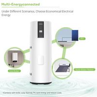 Haier Wifi Control Air To Water Eau chaude domestique R290 200 Ltr 300l Chauffe-eau Chaudière avec pompe à chaleur