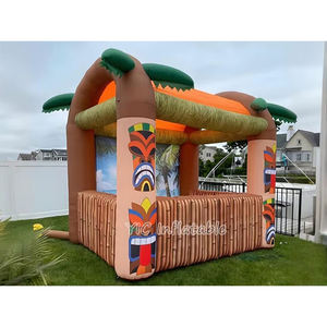 Bar Tiki gonflable tropical, hutte gonflable de qualité commerciale pour les fêtes en plein air, les événements sur la plage, les célébrations de mariage - Product Image 5