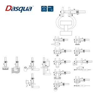 <span class=keywords><strong>Calibrador</strong></span> Digital <span class=keywords><strong>Vernier</strong></span> Multifunción <span class=keywords><strong>Universal</strong></span> de Acero Inoxidable Dasqua, Herramienta de Medición Intercambiable de 0-150 mm - Product Image 2