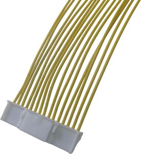 Adaptateur fil-circuit imprimé JST PA PAP 2,0 mm UL3266 24AWG LSZH sans halogène 02-16P 300V 125°C à faible émission de fumée, écologique, personnalisé pour ordinateur - Product Image 2
