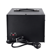 Transformateur élévateur/abaisseur de tension 2000VA 110V vers 220V, boîtier d'alimentation double prise avec protection par disjoncteur