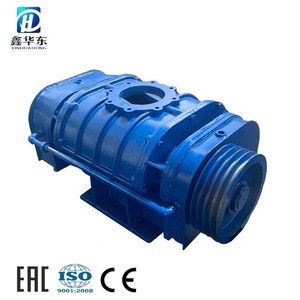 Soffiatore Roots a 3 Lobi ad Alta Pressione Elettrico con Pale in Ghisa per il Trattamento delle Acque Reflue - Product Image 1