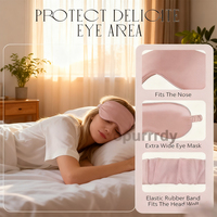 Taie d'oreiller en soie 100% de luxe avec logo personnalisé, masque pour les yeux et chouchou - Taie d'oreiller de sommeil écologique