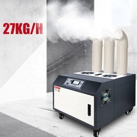 Humidificateur industriel automatique 24 kg/h fabricant humidificateur à ultrasons pour serre Textile