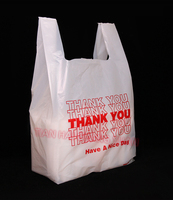 Sacs en plastique personnalisés à soufflets imprimés par gravure, sacs à bec verseur PLA/PET/PE, sacs T-Shirt pour l'emballage alimentaire et le commerce de détail
