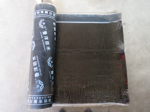 Bitum tự dính Nhôm lá lợp underlayment CuộN tấm Polyester ngọn đuốc gia cố bitum màng chống thấm - Product Image 2