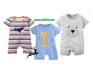 Mameluco sin Mangas para Bebé Unisex SIKA, Blanco, Cuello Redondo, Cierre con Botones a Presión, 95% Algodón, Cremallera Bidireccional, Diseño Estampado, Suave para Bebés - Product Image 2