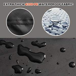 Couverture de <span class=keywords><strong>piscine</strong></span> ronde légère de 18 pieds en PE 420D, résistante à l'eau, style uni, <span class=keywords><strong>hors</strong></span> <span class=keywords><strong>sol</strong></span>, taille personnalisée, multicolores - Product Image 4