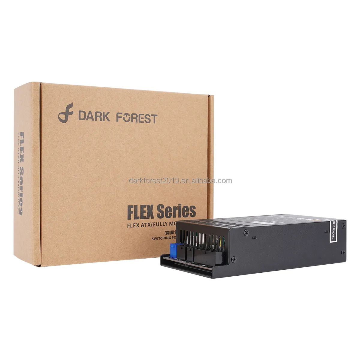 DARK FOREST Flex Power Supply 350W Fully Modular 80PLUS GOLD for Mini ITX Gaming System 100~240V