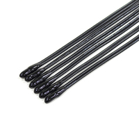 Termistor NTC MF52D 10-1M 1% Epoxy Resin PVC Wirewound untuk Sensor Termistor Pakaian Pengukur Demam 25W -30~+105