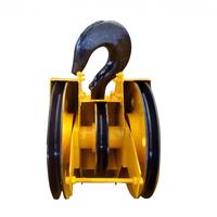 Crochet rotatif pour grues de construction avec moteur, palan à câble haute efficacité, capacité de levage de 1 à 10 tonnes