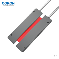 CORON Sensor Serat Optik Silindris Deteksi Samping Baru M3-M6 DC12-24V