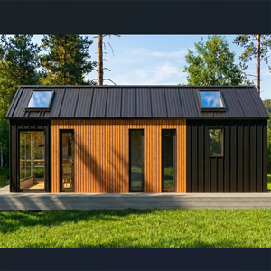Maßgefertigtes Vorgefertigtes Modulares Verzinktes Stahlrahmen-Panelhaus Blockhaus <span class=keywords><strong>Akay</strong></span> Modulare Häuser - Product Image 2