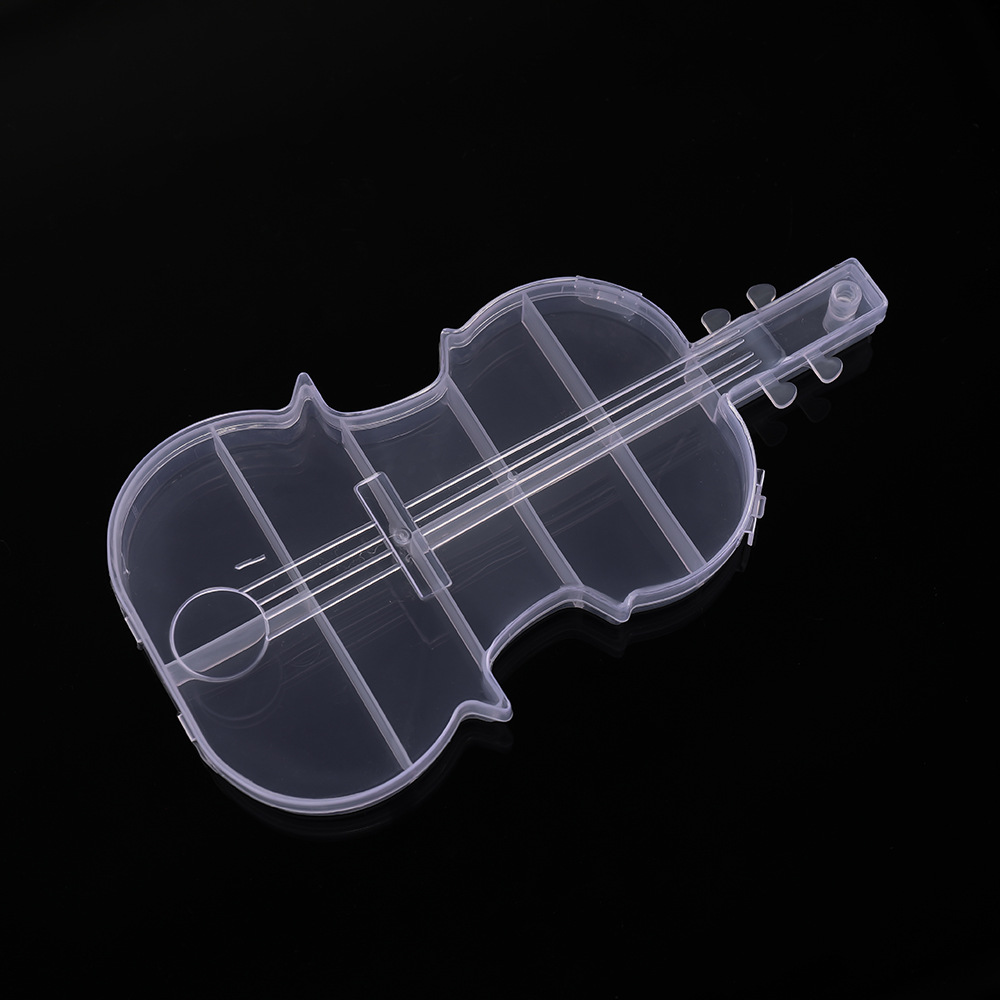White violin (approx. 10.4 x 21 cm)