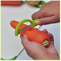 Vente chaude nouveau produit accessoires de cuisine à domicile gadgets durable en acier inoxydable couteau à éplucher les fruits, légumes et pommes de terre