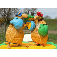 Costumes pour adultes Angry-Birds avec tapis, jouets de sport interactifs Sumo Suits Wrestling Game, costumes et tapis de sumo pour enfants