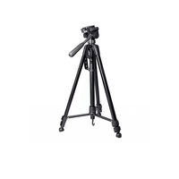 Trépied pour appareil photo reflex numérique, photographie, trépied portable en métal, support pour téléphone portable, selfie, bureau extérieur, niveau à bulle, capacité de charge de 3 kg