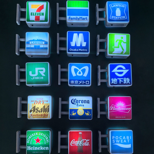Pegatina Magnética para Refrigerador de Plástico ABS con Impresión UV Ecológica, Personalizada, con LED, 4x4 cm, Regalos Publicitarios para el Hogar, Ambiente Creativo - Product Image 2